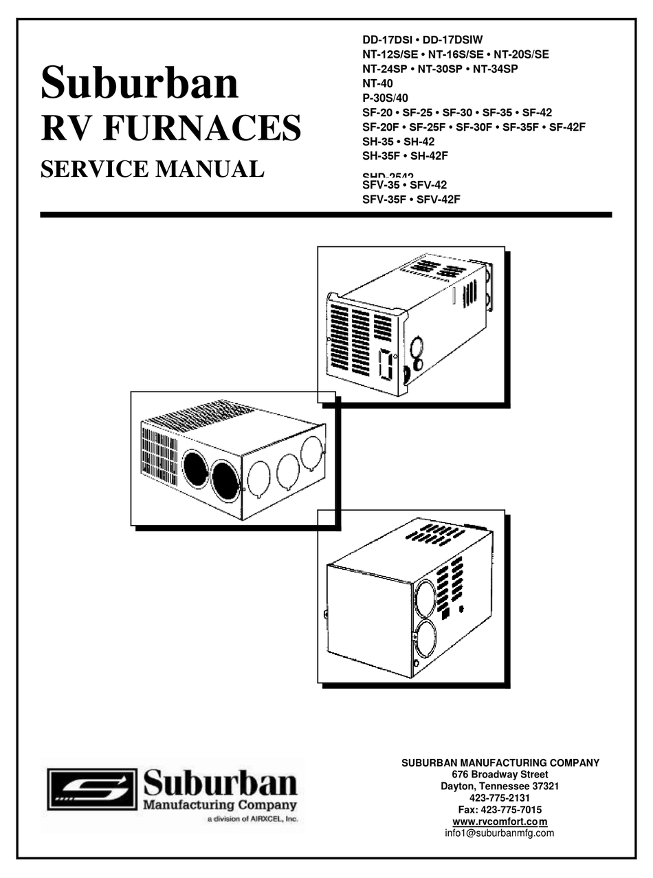 SUBURBAN DD-17DSI SERVICE MANUAL Pdf Download | ManualsLib