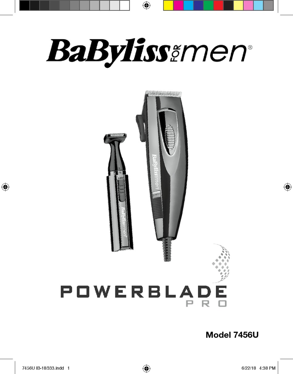 babyliss for men 7456u powerblade pro clipper