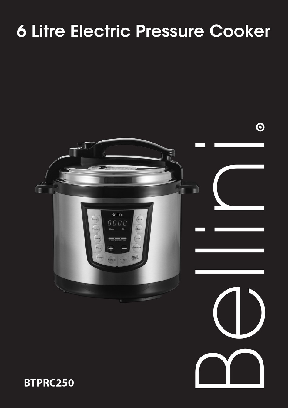 bellini electric pressure cooker