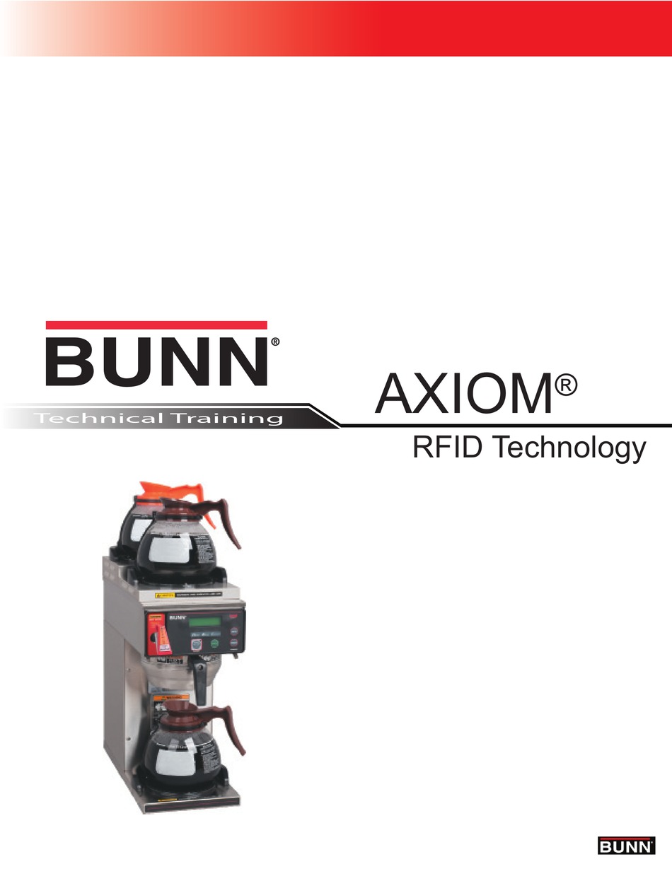 Bunn Axiom Technical Training Manual Pdf Download Manualslib