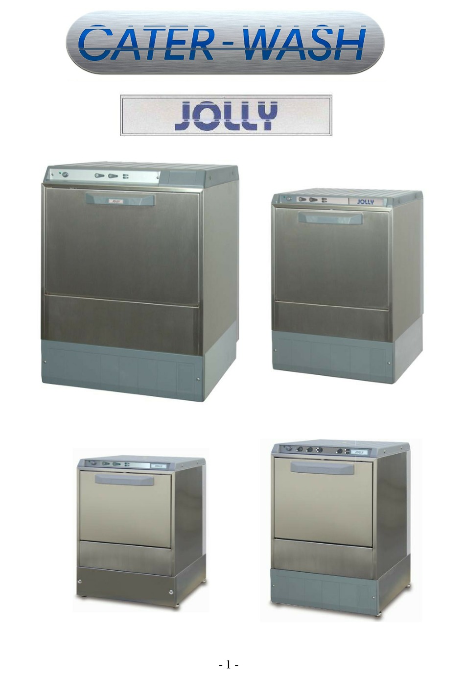 jolly glasswasher