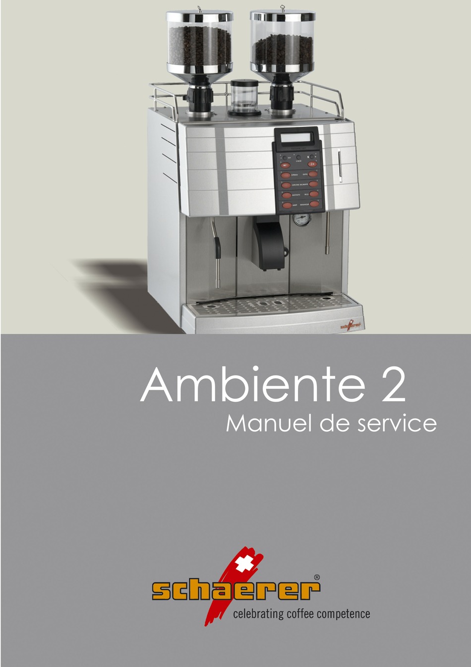 SCHAERER AMBIENTE 2 SERVICE MANUAL Pdf Download | ManualsLib