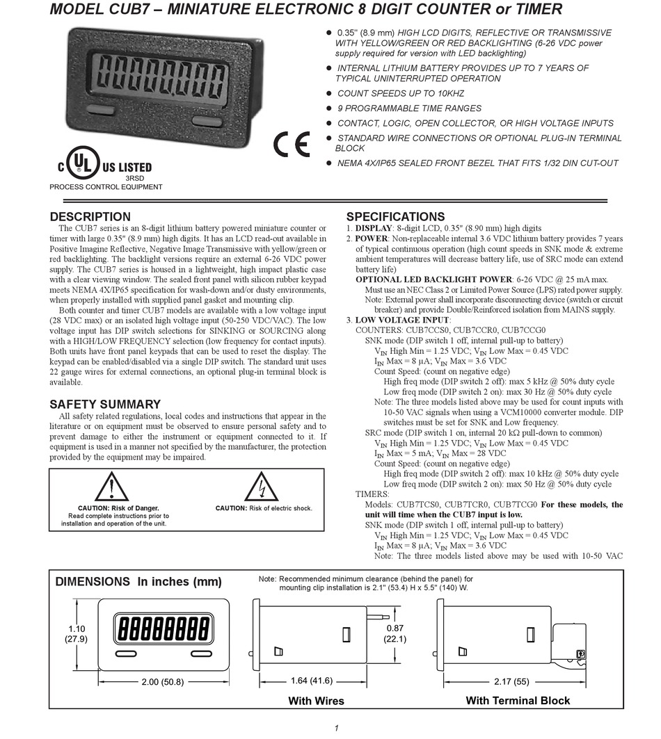 Red Lion Cub 5 Manual