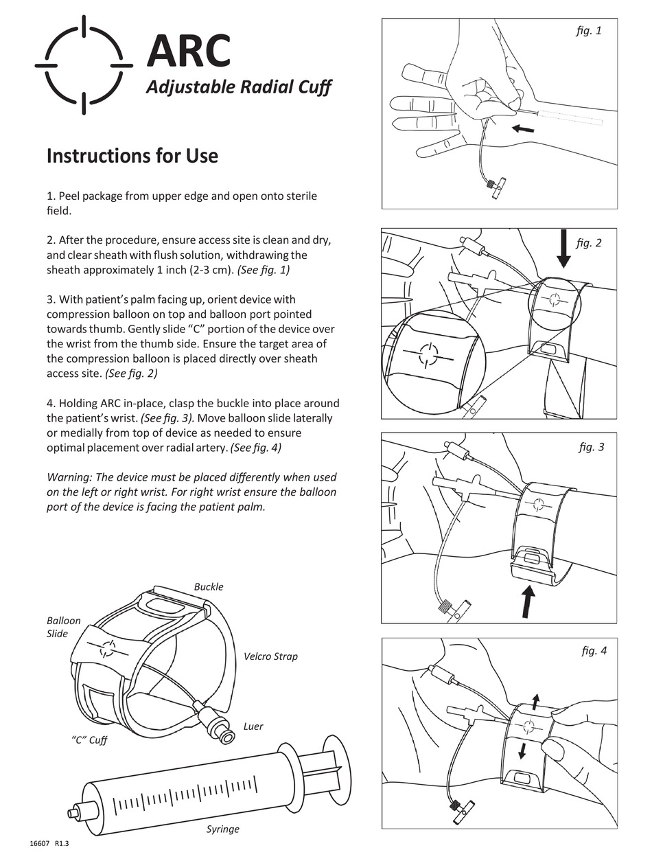 TZ MEDICAL ARC INSTRUCTIONS FOR USE MANUAL Pdf Download ManualsLib