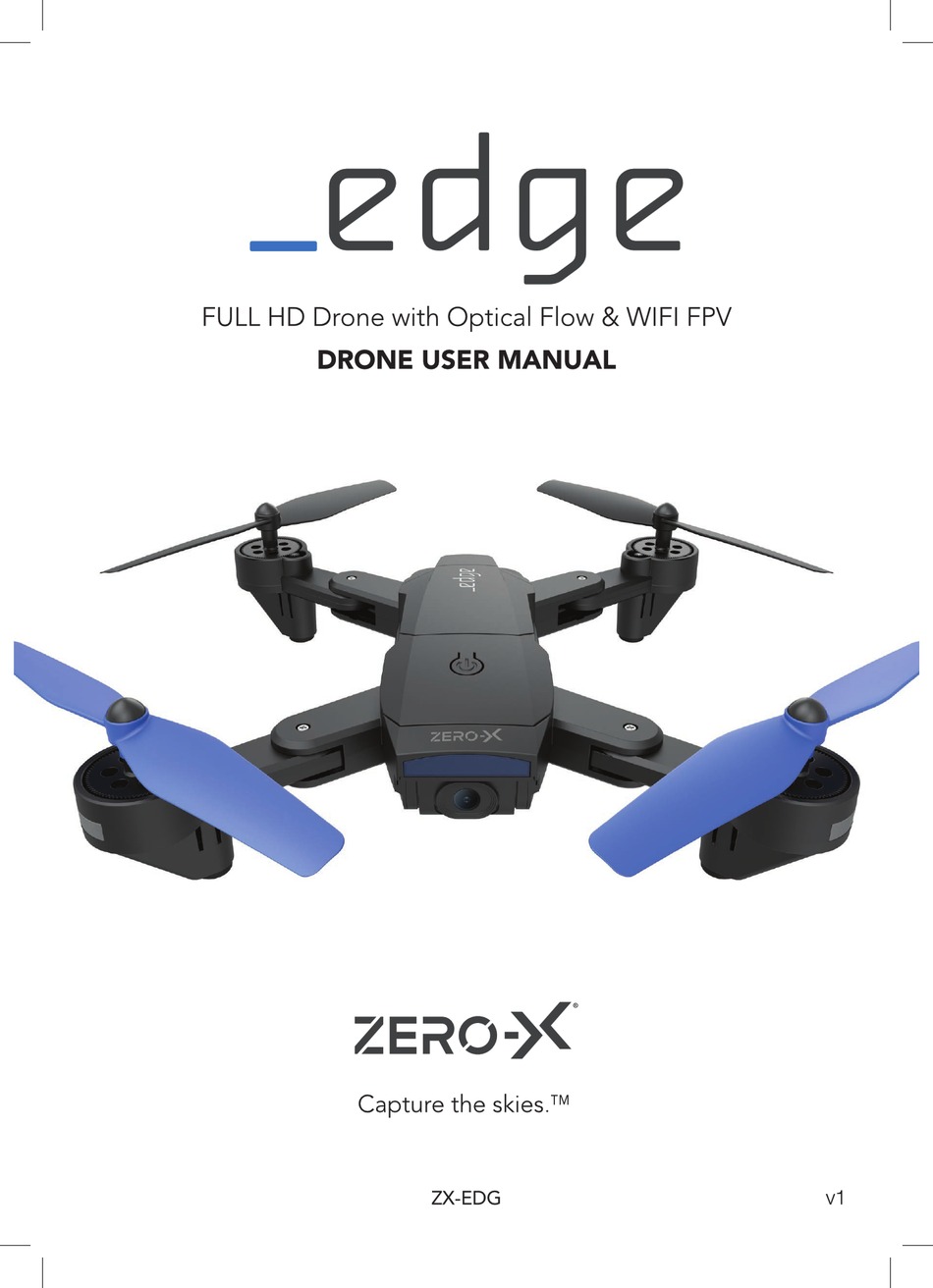 Zero X Edge User Manual Pdf Download Manualslib