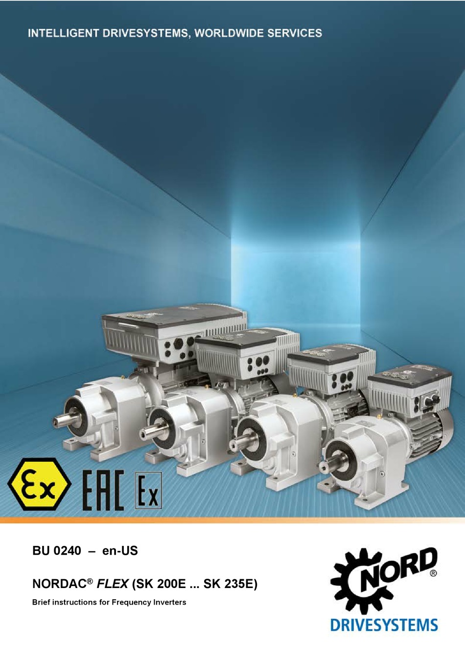NORD DRIVESYSTEMS NORDAC FLEX SK 210E SERIES BRIEF INSTRUCTIONS Pdf