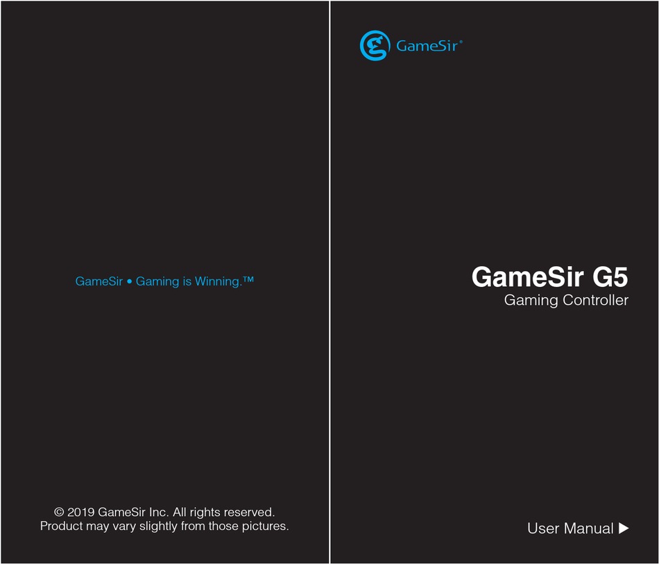 Gamesir G5 User Manual Pdf Download Manualslib
