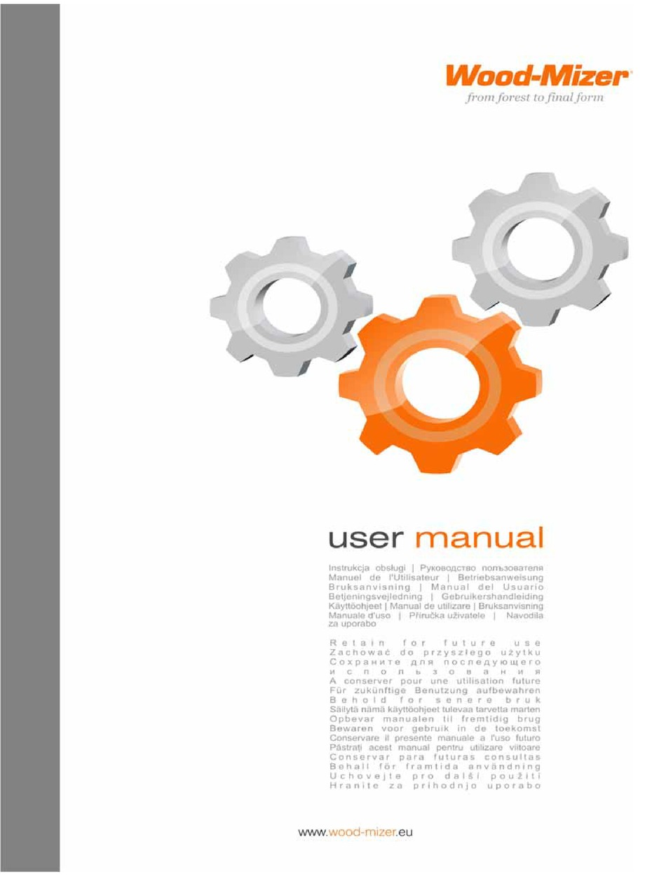 WOOD-MIZER LT10S3 E7,5S USER MANUAL Pdf Download | ManualsLib