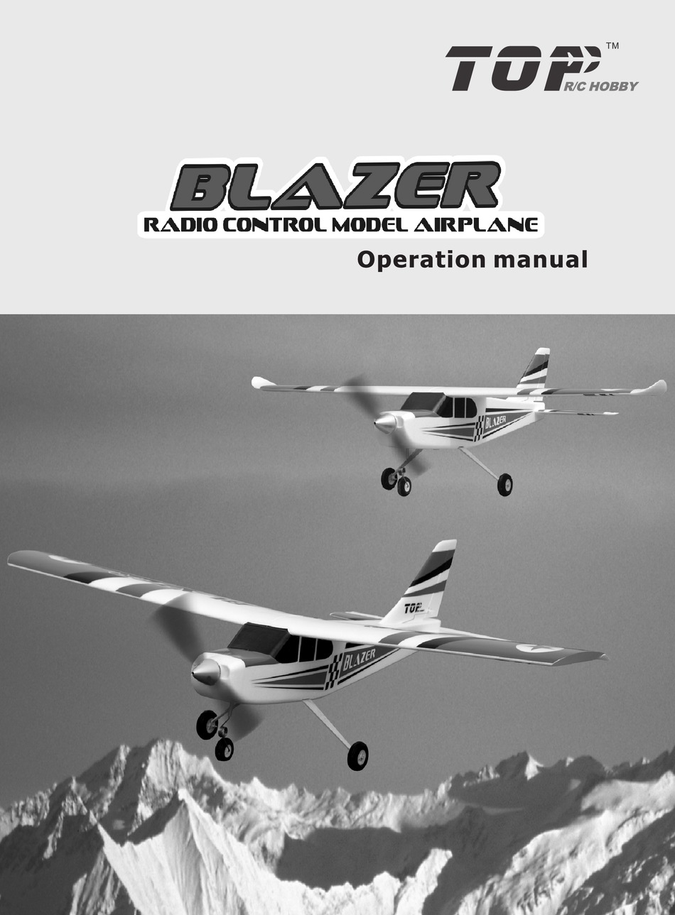 Blazer rc sales plane