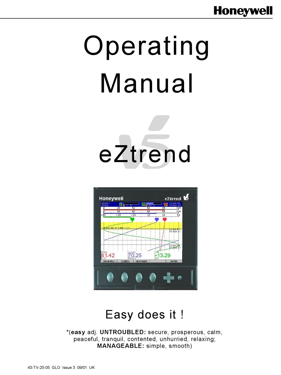 HONEYWELL EZTREND V5 OPERATING MANUAL Pdf Download ManuaLib