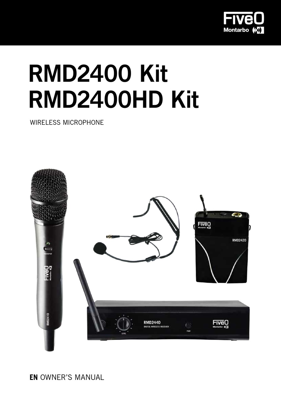 MONTARBO FIVEO RMD2400 OWNER'S MANUAL Pdf Download | ManualsLib