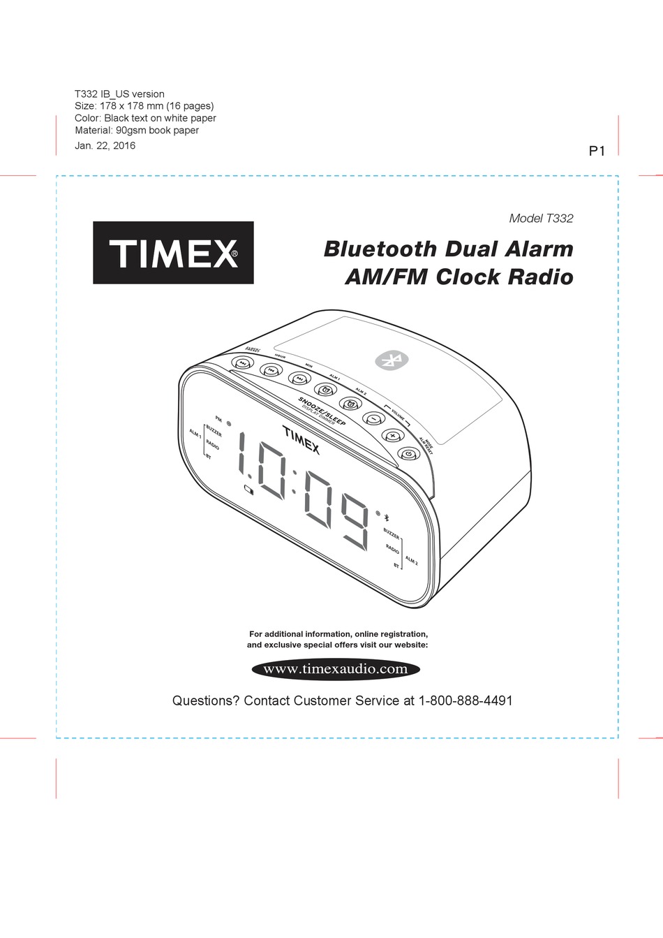 timex wr30m instructions