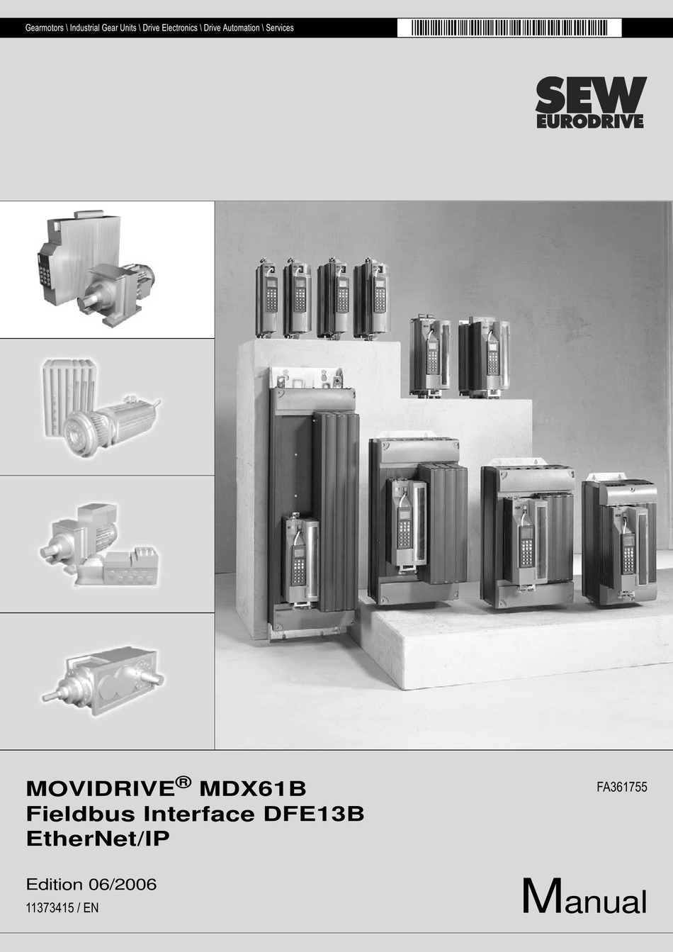 SEW-EURODRIVE MOVIDRIVE MDX61B MANUAL Pdf Download | ManualsLib