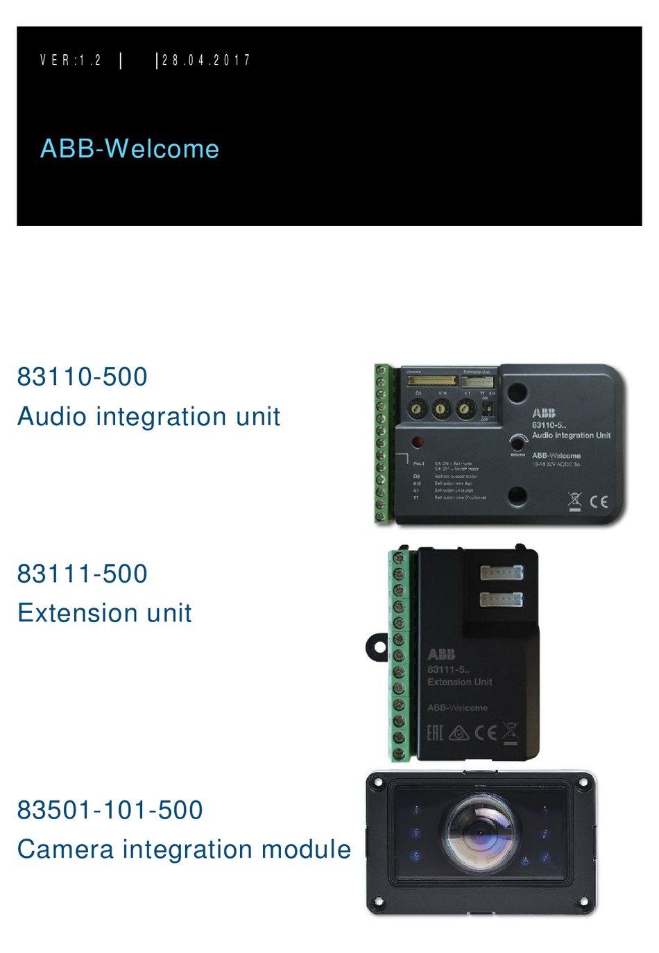 ABB -WELCOME MANUAL Pdf Download | ManualsLib