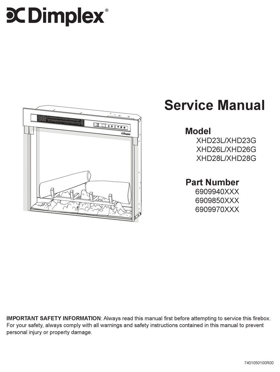 DIMPLEX XHD23G SERVICE MANUAL Pdf Download | ManualsLib