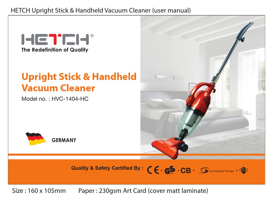 HETCH HVC1404HC MANUAL Pdf Download ManualsLib