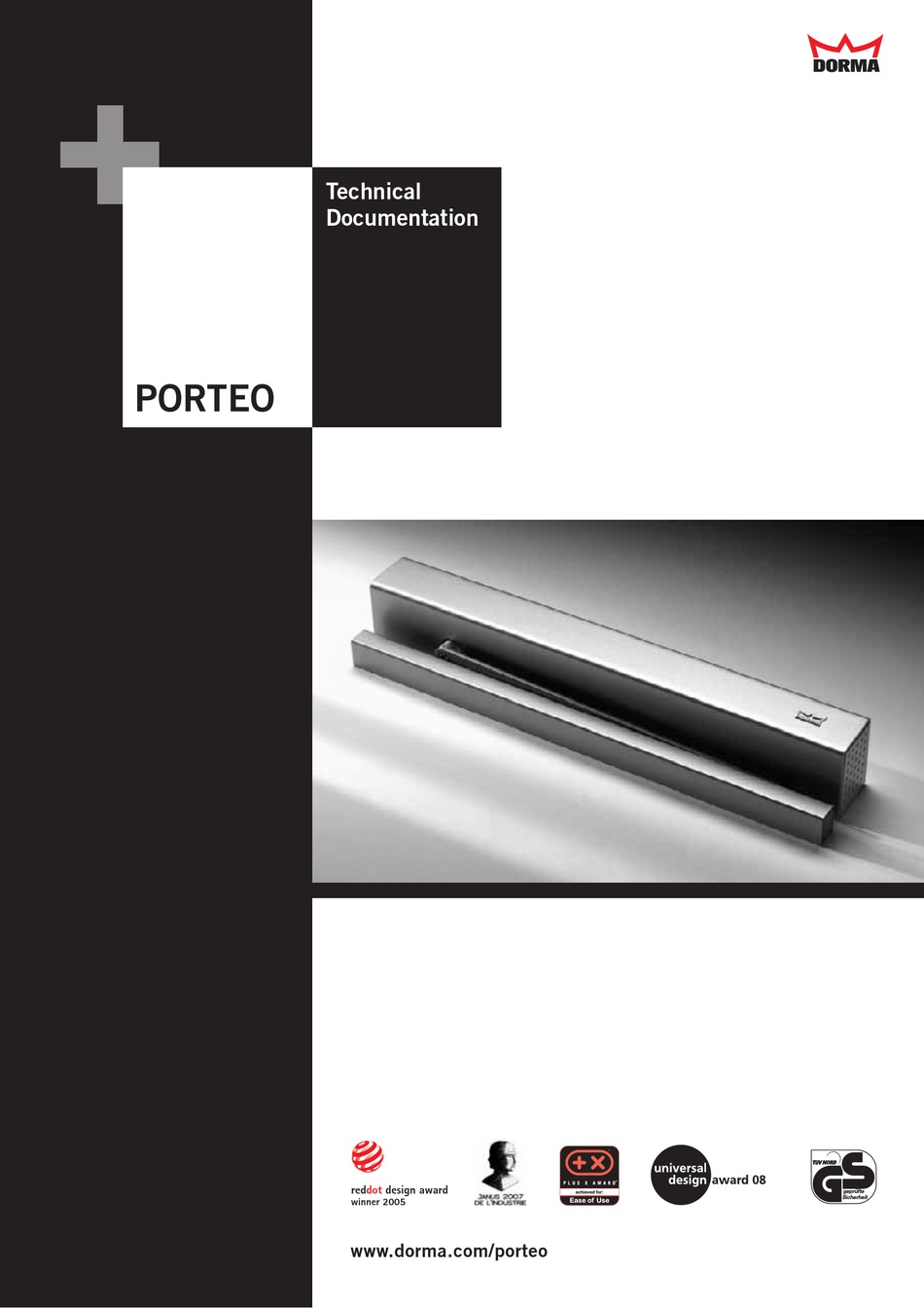 DORMA PORTEO TECHNICAL DOCUMENTATION MANUAL Pdf Download | ManualsLib