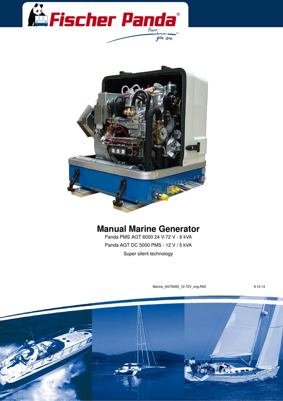 FISCHER PANDA PANDA AGT DC 5000 MANUAL Pdf Download ManuaLib