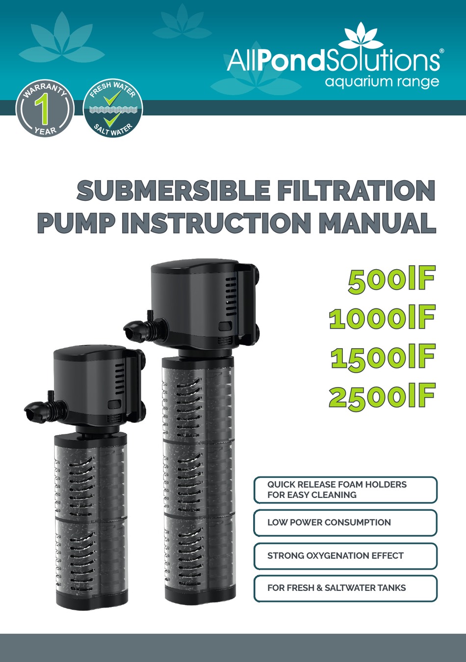 ALL PET SOLUTIONS 500IF INSTRUCTION MANUAL Pdf Download ManualsLib