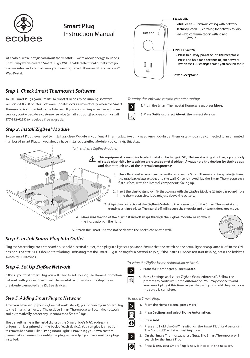 ecobee-smart-plug-instruction-manual-pdf-download-manualslib