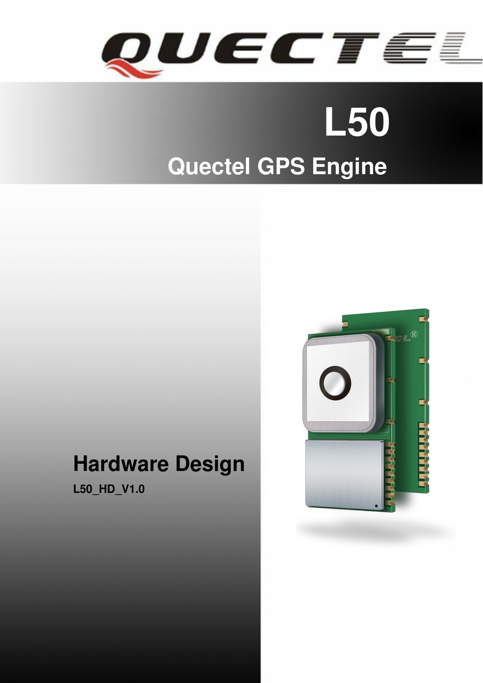 QUECTEL L50 HARDWARE DESIGN Pdf Download ManualsLib