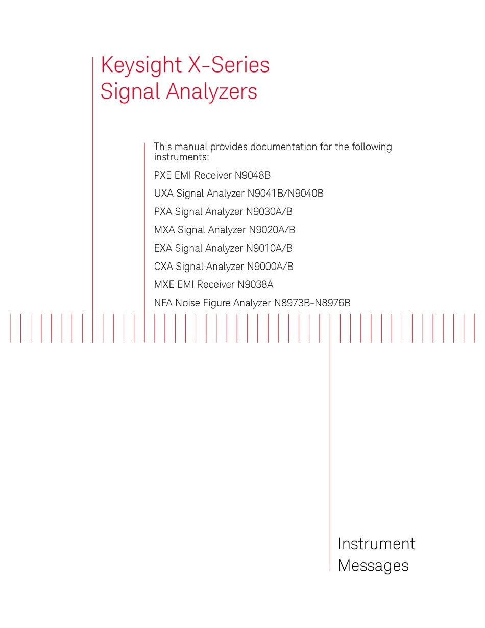 KEYSIGHT XSERIES MANUAL Pdf Download ManualsLib