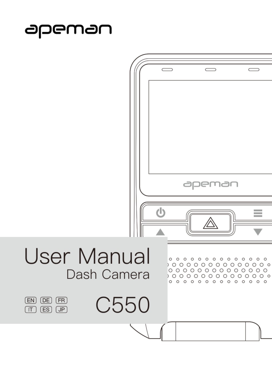 APEMAN C550 USER MANUAL Pdf Download | ManualsLib
