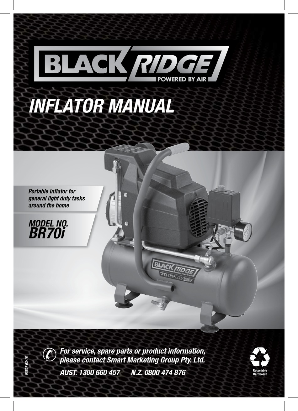 BLACK RIDGE BR70I MANUAL Pdf Download ManualsLib