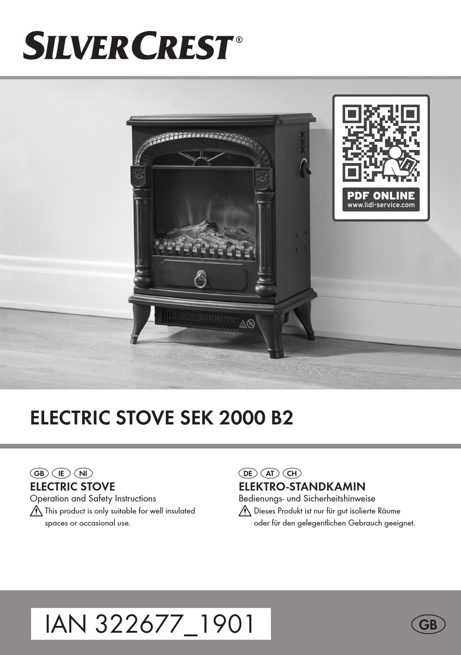 SILVERCREST SEK 2000 B2 OPERATION AND SAFETY INSTRUCTIONS Pdf Download 