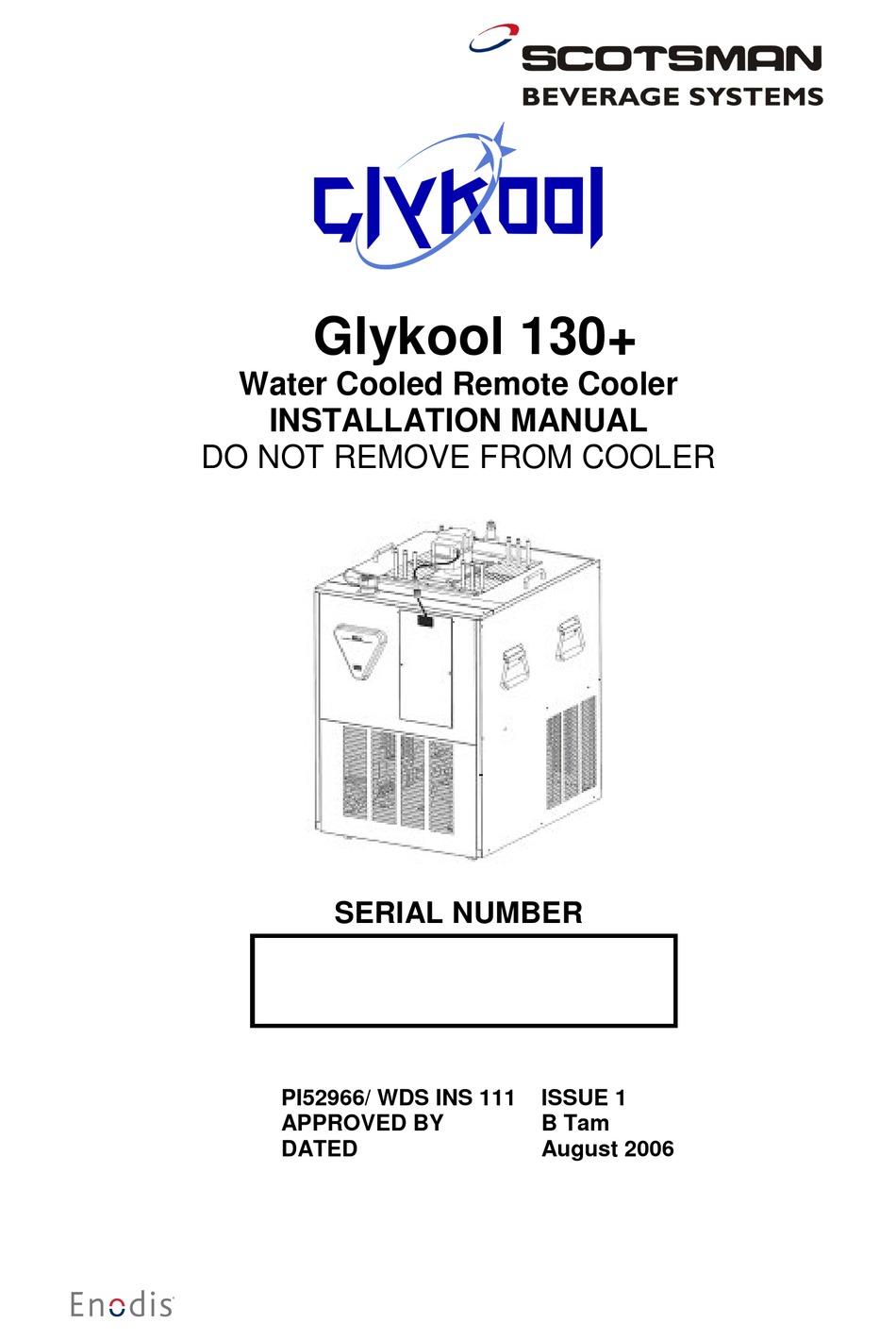 SCOTSMAN GLYKOOL 130+ INSTALLATION MANUAL Pdf Download ManualsLib