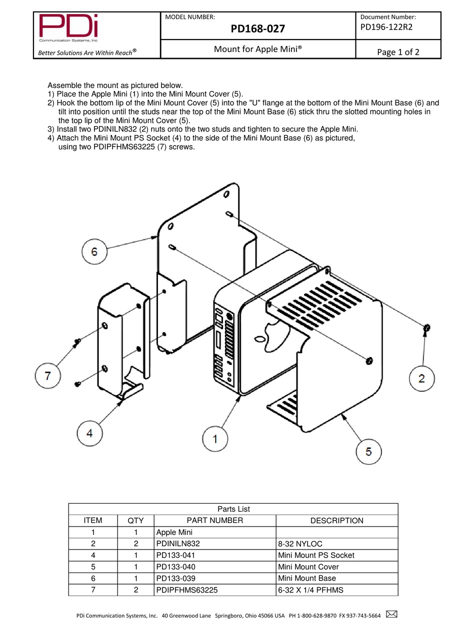 Test PDI Sample Online