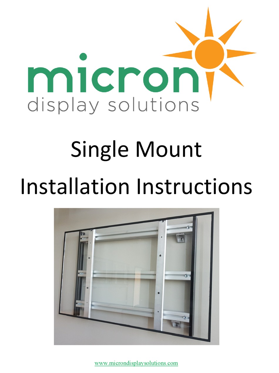 MICRON V155 INSTALLATION INSTRUCTIONS MANUAL Pdf Download ManualsLib