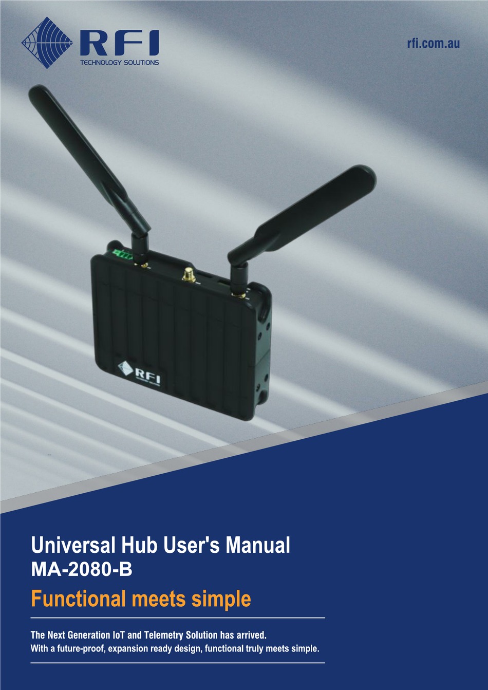 RFI MA-2080-B USER MANUAL Pdf Download | ManualsLib