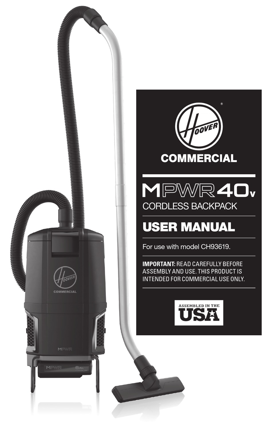 Troubleshooting - Hoover MPWR 40V 