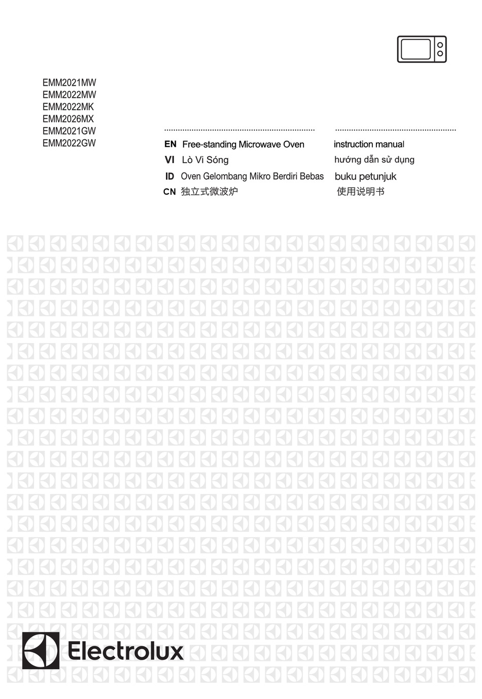 ELECTROLUX EMM2021MW INSTRUCTION MANUAL Pdf Download ManualsLib
