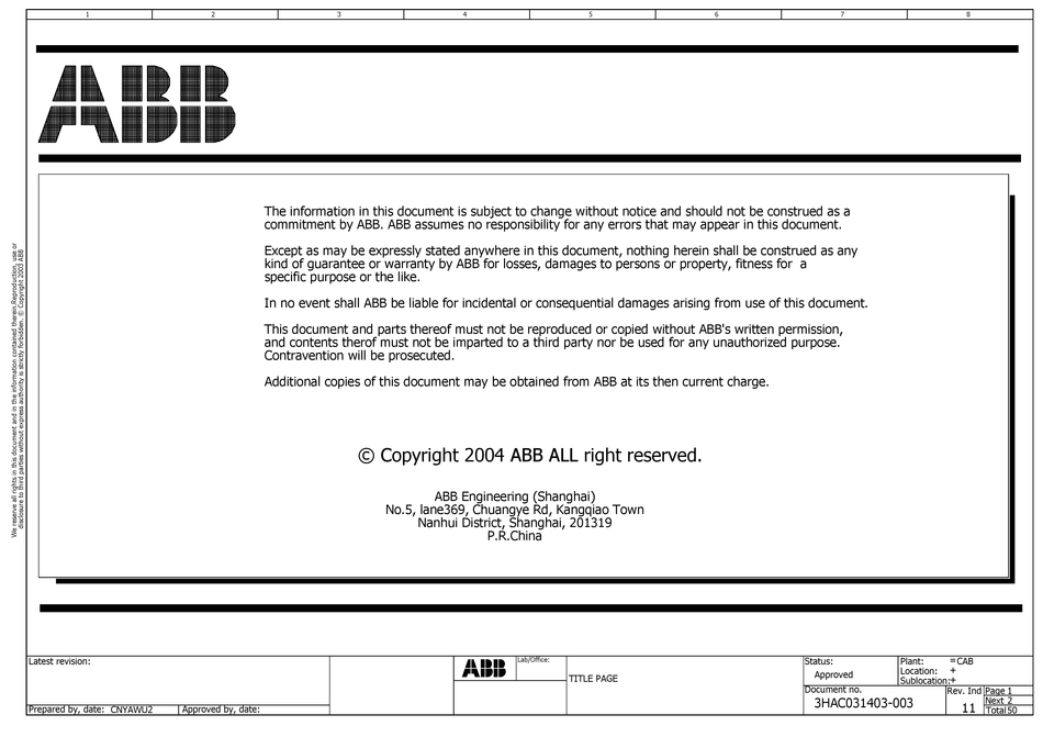 ABB IRC5 COMPACT WIRING DIAGRAM Pdf Download | ManualsLib  Abb Irc5 M2004 Wiring Diagram    ManualsLib