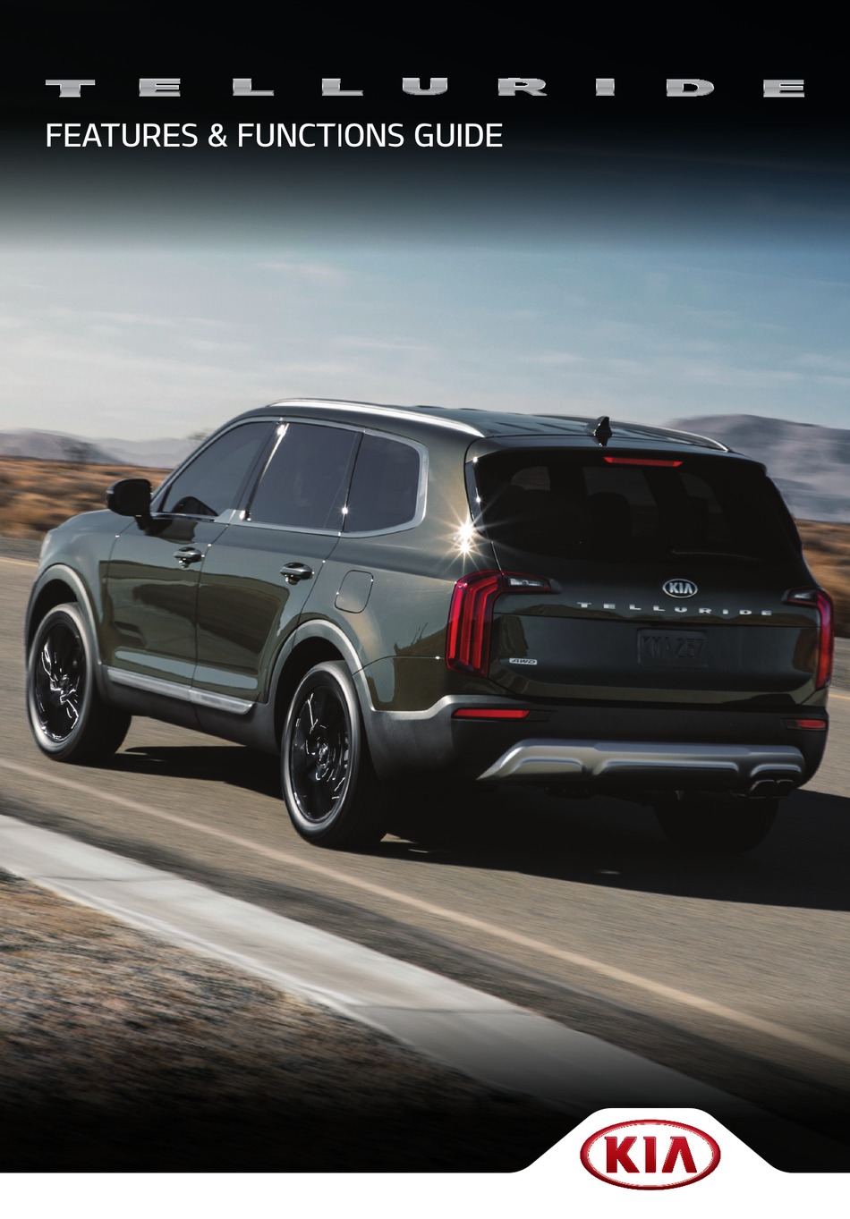 Kia Telluride Features And Functions Manual Pdf Download Manualslib