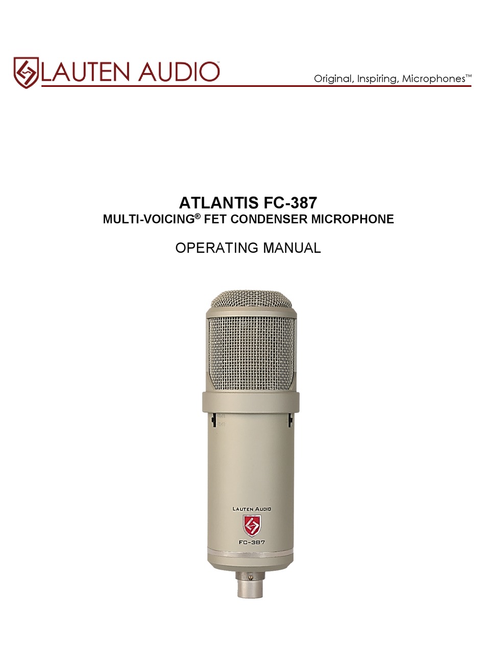 lauten audio atlantis fc-387 large-diaphragm condenser microphone