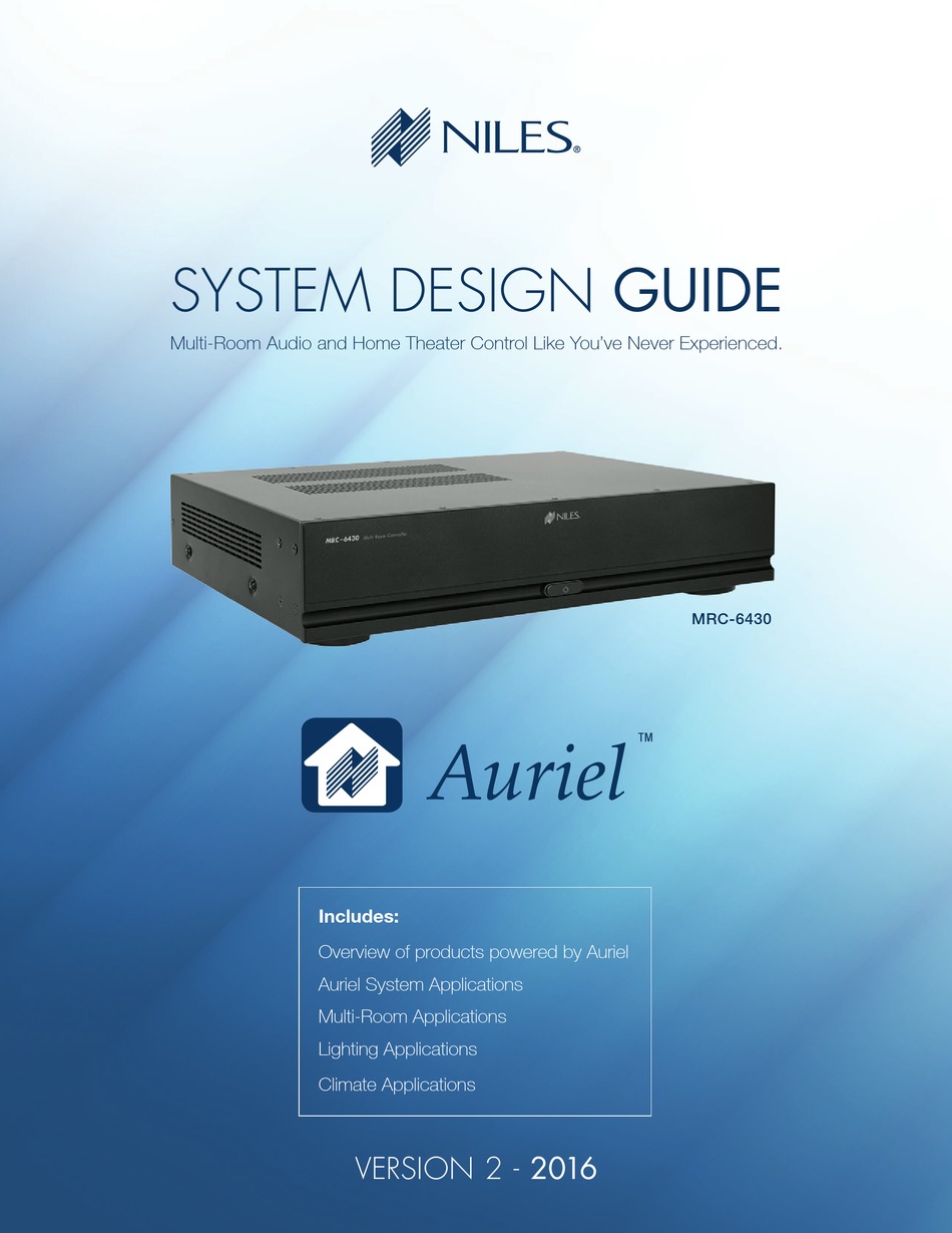 niles auriel mrc 6430 niles auriel mrc 6430