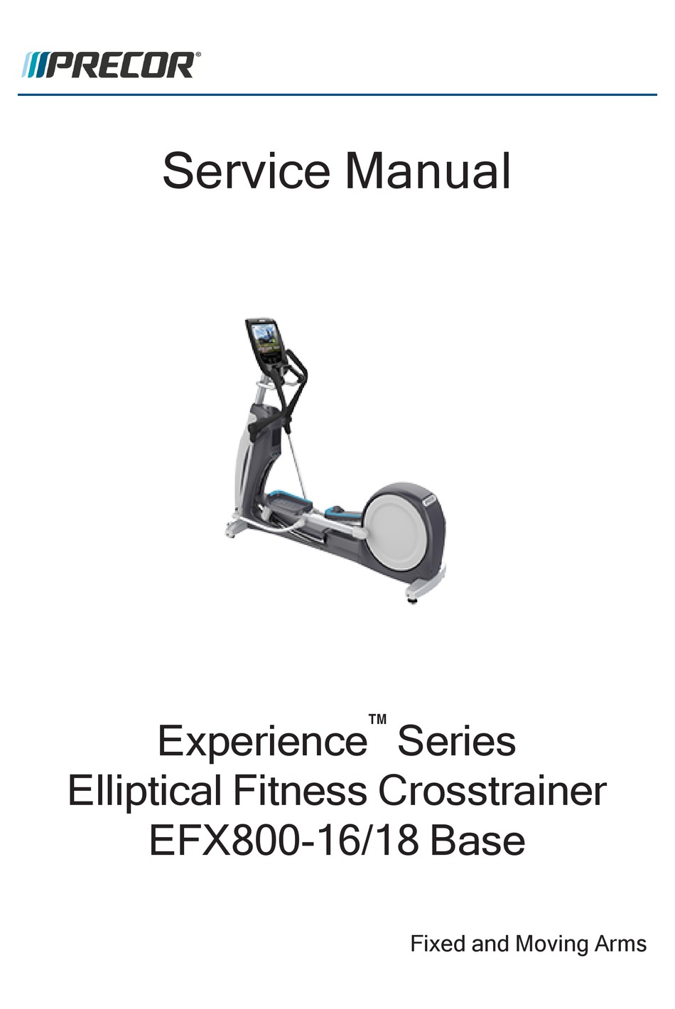PRECOR EXPERIENCE SERIES SERVICE MANUAL Pdf Download ManualsLib
