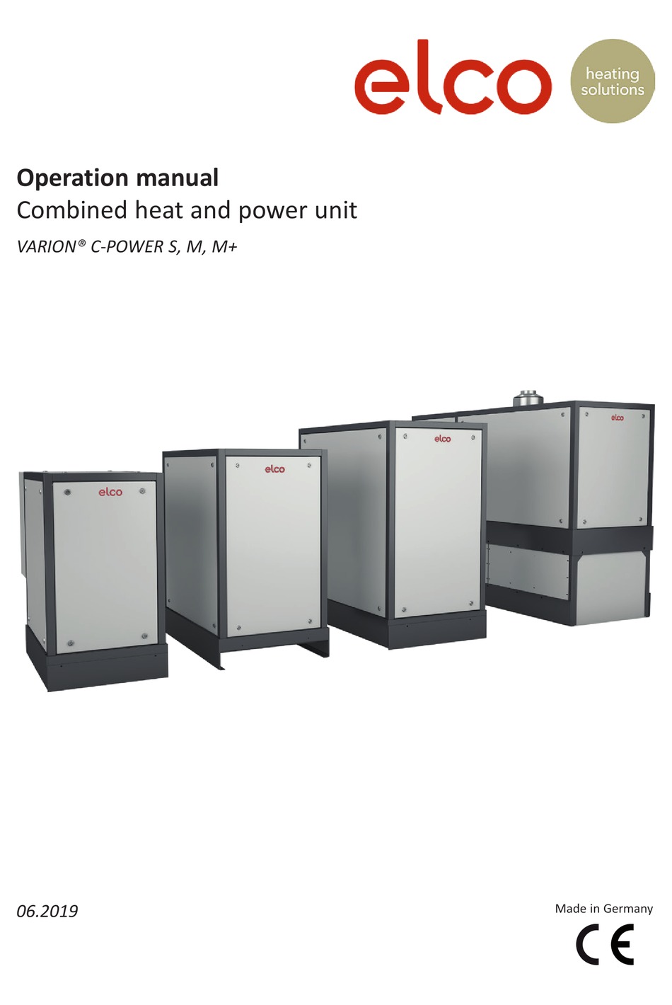ELCO VARION C-POWER S SERIES OPERATION MANUAL Pdf Download | ManualsLib