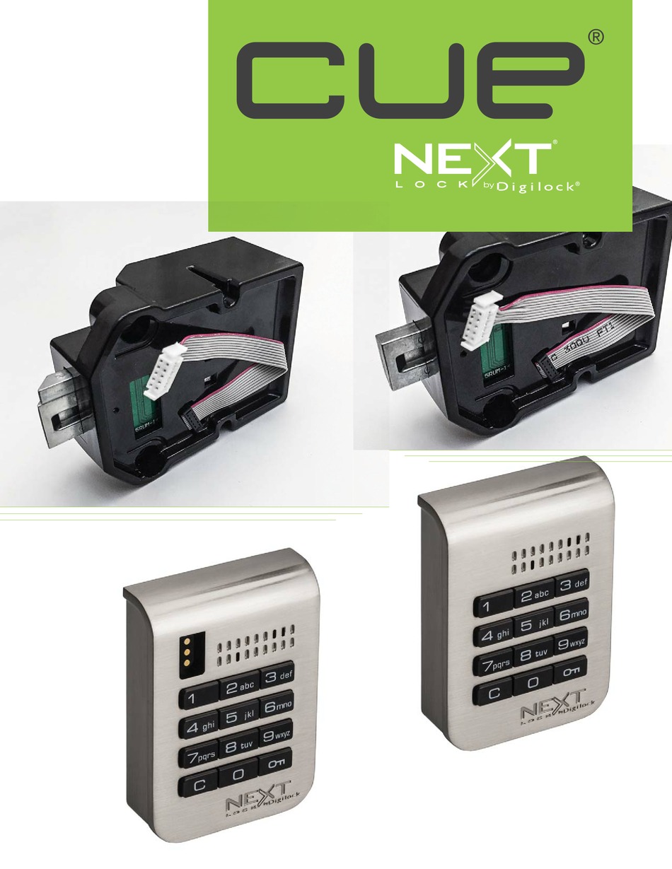 DIGILOCK NEXTLOCK CUE SERIES MANUAL Pdf Download ManualsLib