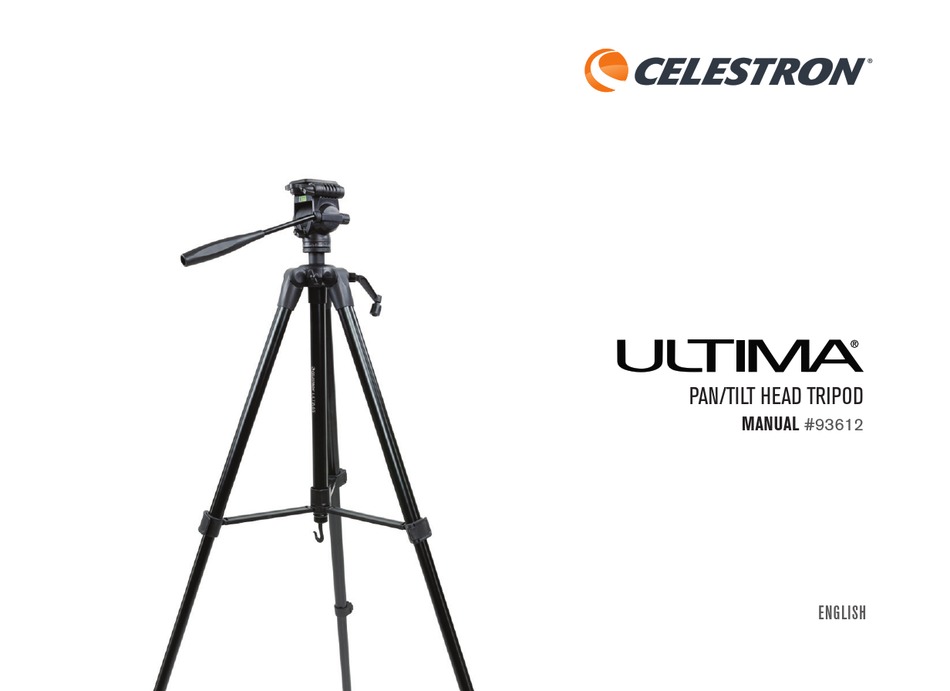 CELESTRON ULTIMA PAN TILT HEAD TRIPOD MANUAL Pdf Download ManualsLib