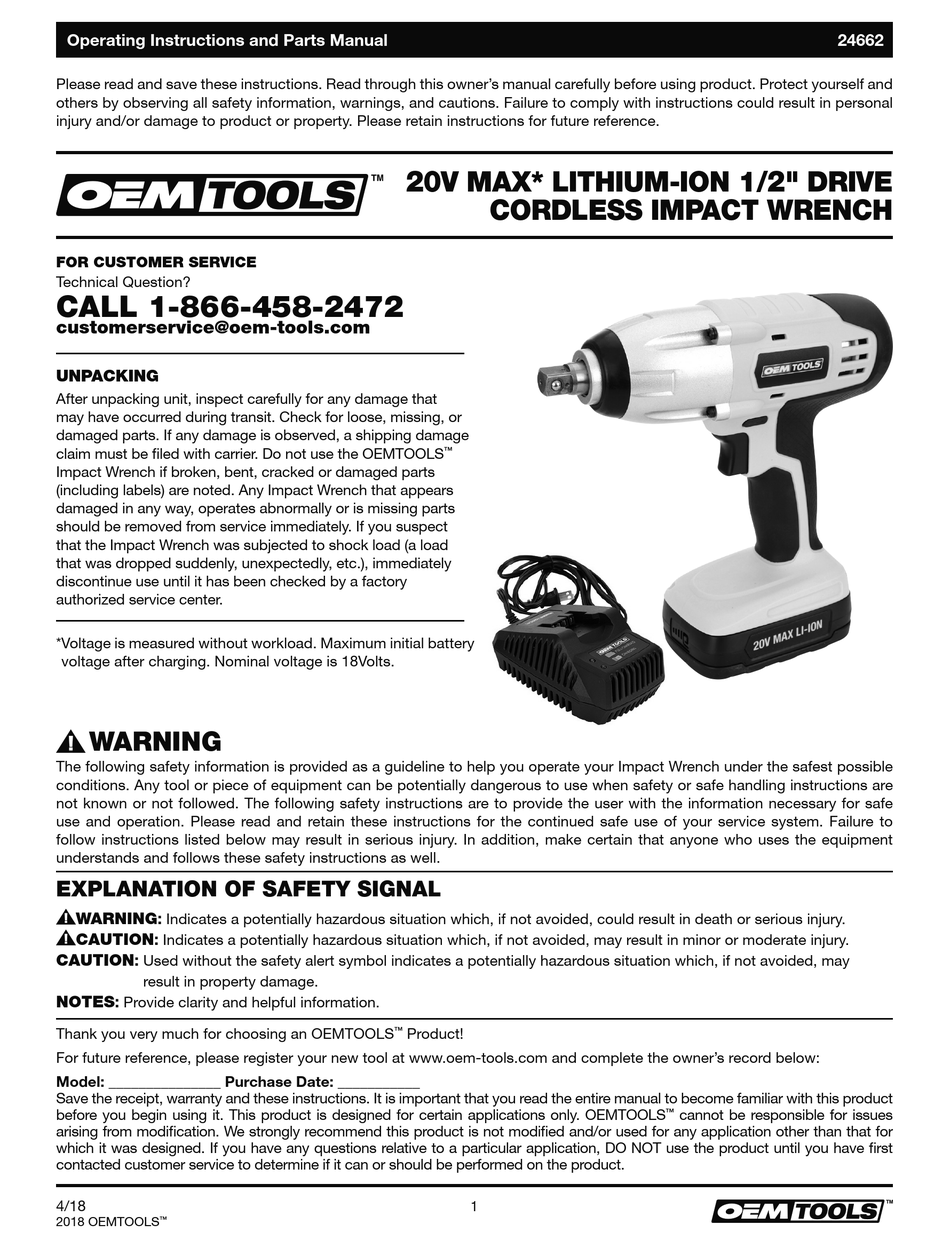 OEMTOOLS 24489 20V MAX* Li-ion Jig Saw