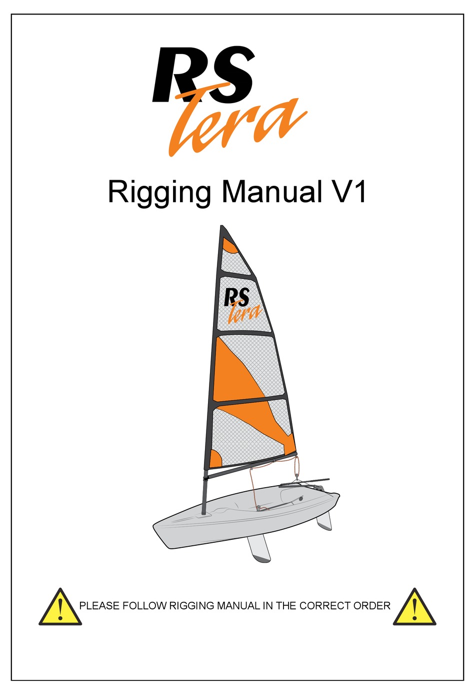 RS SAILING TERA RIGGING MANUAL Pdf Download ManualsLib
