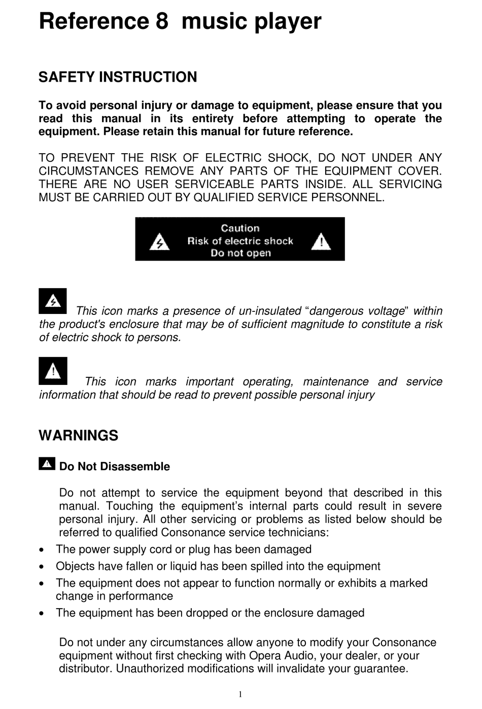 opera-audio-consonance-reference-8-manual-pdf-download-manualslib