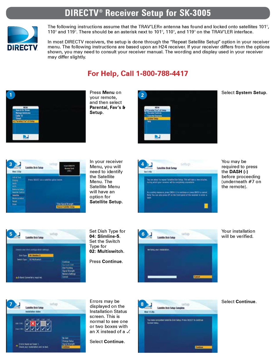 WINEGARD TRAV’LER SK3005 SETUP Pdf Download ManualsLib