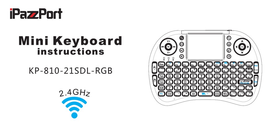 Ipazzport Kp 810 21sdl Rgb Instructions Manual Pdf Download Manualslib