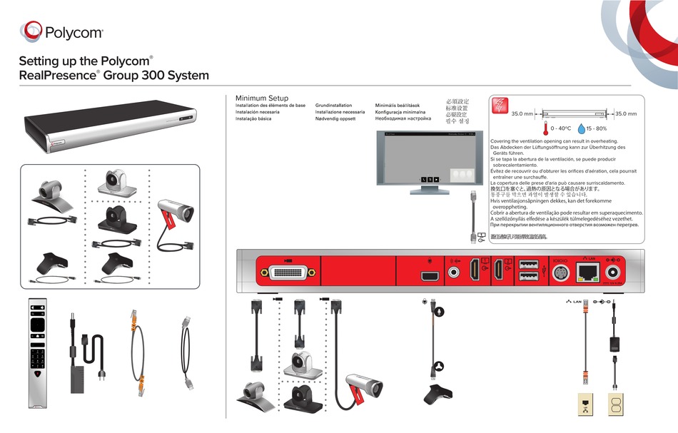 Polycom realpresence group 300 setting up pdf download manualslib