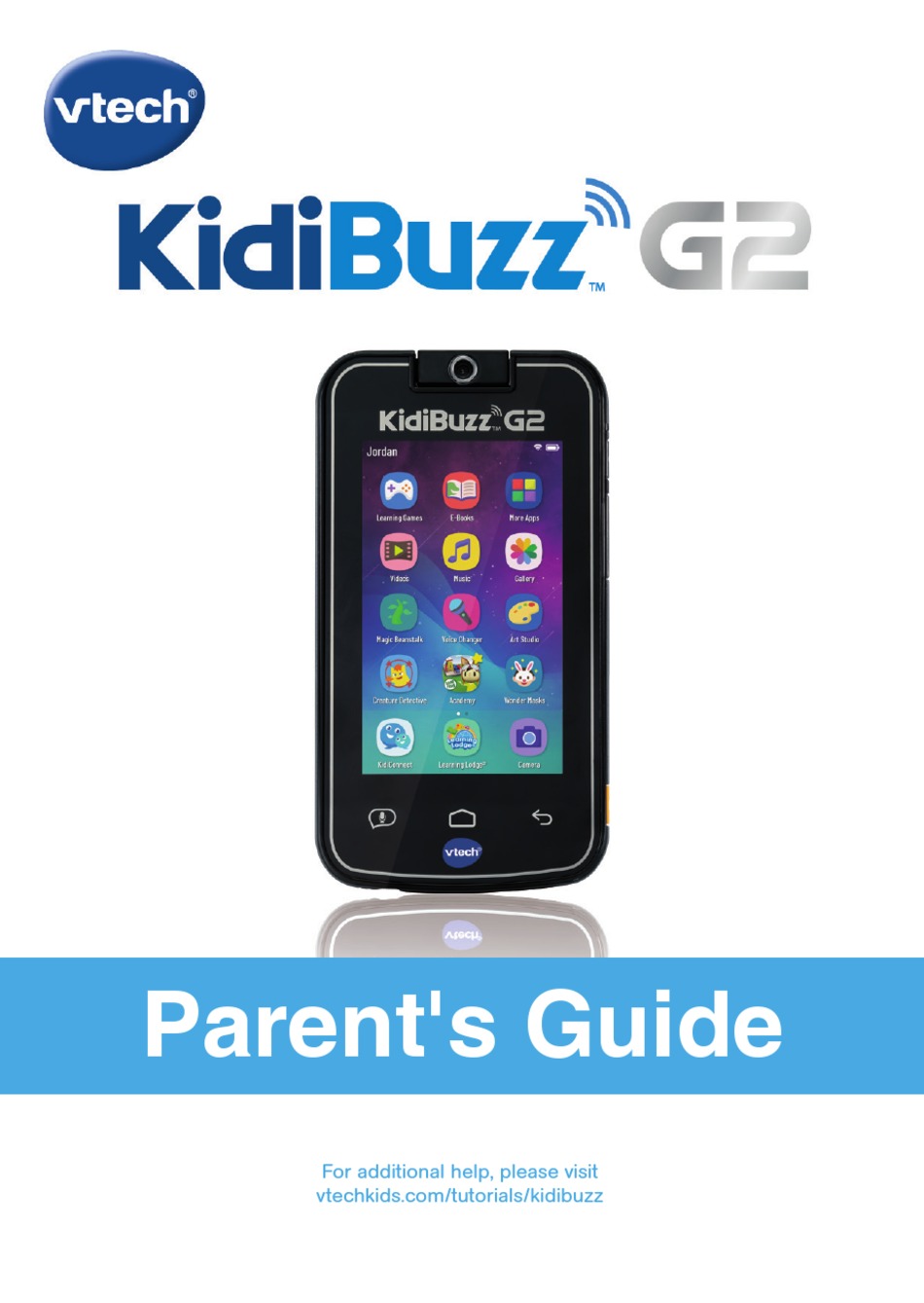 VTECH KIDIBUZZ G2 PARENTS' MANUAL Pdf Download | ManualsLib